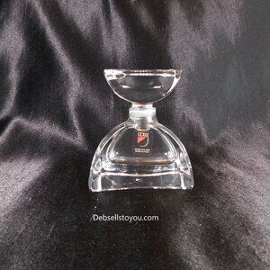 Colle Crystal Perfume Bottle from Italy # 22663